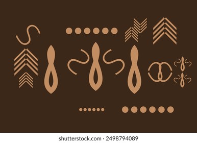 Abstract Geometric Shapes for Web Design, Print, Presentation, banner, Flyer, magazine. design