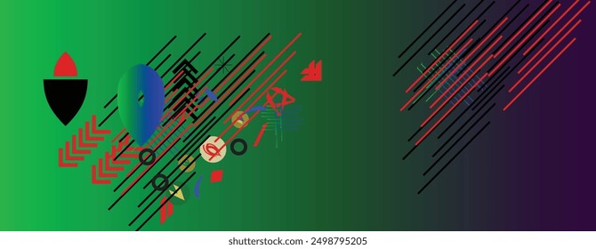 Abstract Geometric Shapes for Web Design, Print, Presentation, banner, Flyer, magazine. design