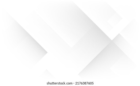 Abstract geometric shapes white and gray color background. Vector illustration.