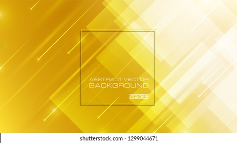 Abstract geometric shapes yellow background. Eps10 vector