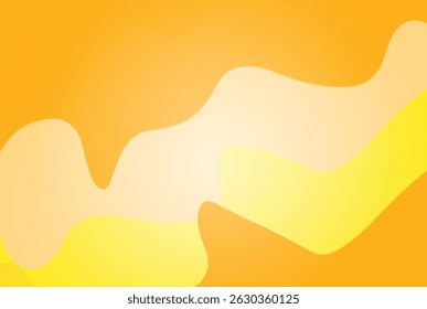 abstrakte geometrische Formen gelber Hintergrund Design, Gelbe glatte Formen Muster Hintergrund 