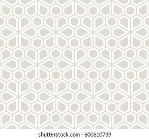 abstract geometric simple floral grid deco pattern