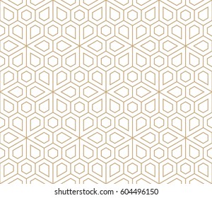 abstract geometric simple floral grid deco pattern