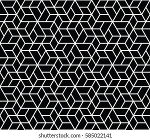 abstract geometric simple trendy grid deco pattern