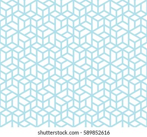 abstract geometric simple trendy grid deco pattern
