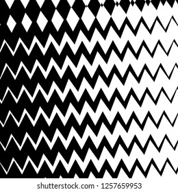 Abstract Geometric Simple Zigzag Print, Geometric Pattern, Black Zigzag, Unique Geometric Vector made in Ethnic Style, Perfect for Site Backgrounds, Wrapping Paper and Fabric Design