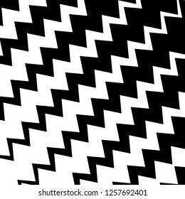 Abstract Geometric Simple Zigzag Print, Wave Pattern, Unique Geometric Ethnic Style, Perfect for Site Backgrounds, Wrapping Paper and Fabric Design