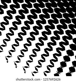 Abstrakter geometrischer, einfacher Zigzag-Druck, Wellenmuster, einzigartiger geometrischer Ethnischer Stil, perfekt für Site-Hintergründe, Schleifpapier und Stoffdesign