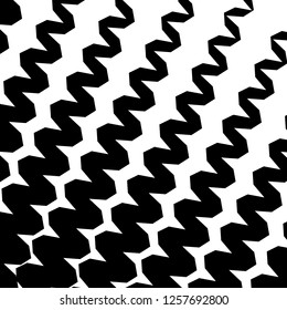Abstract Geometric Simple Zigzag Print, Wave Pattern, Unique Geometric Ethnic Style, Perfect for Site Backgrounds, Wrapping Paper and Fabric Design