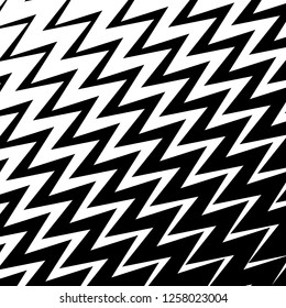 Resumen Impresión geométrica simple de zigzag, patrón de onda, estilo étnico geométrico único, perfecto para fondos de sitio, papel de envolvimiento y diseño de tela