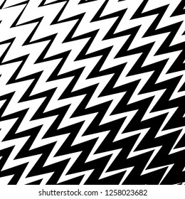 Abstract Geometric Simple Zigzag Print, Wave Pattern, Unique Geometric Ethnic Style, Perfect for Site Backgrounds, Wrapping Paper and Fabric Design