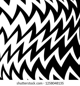 Abstract Geometric Simple Zigzag Print, Wave Pattern, Unique Geometric Ethnic Style, Perfect for Site Backgrounds, Wrapping Paper and Fabric Design