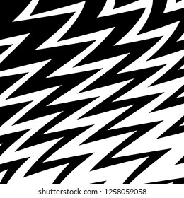 Abstract Geometric Simple Zigzag Print, Wave Pattern, Unique Geometric Ethnic Style, Perfect for Site Backgrounds, Wrapping Paper and Fabric Design
