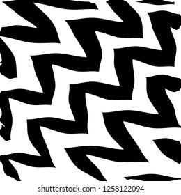 Abstract Geometric Simple Zigzag Print, Wave Pattern, Unique Geometric Ethnic Style, Perfect for Site Backgrounds, Wrapping Paper and Fabric Design