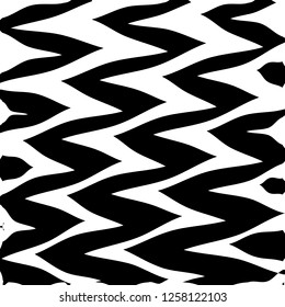 Abstract Geometric Simple Zigzag Print, Wave Pattern, Unique Geometric Ethnic Style, Perfect for Site Backgrounds, Wrapping Paper and Fabric Design