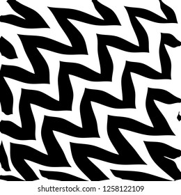 Abstract Geometric Simple Zigzag Print, Wave Pattern, Unique Geometric Ethnic Style, Perfect for Site Backgrounds, Wrapping Paper and Fabric Design