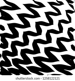 Abstract Geometric Simple Zigzag Print, Wave Pattern, Unique Geometric Ethnic Style, Perfect for Site Backgrounds, Wrapping Paper and Fabric Design