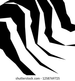 Abstract Geometric Simple Zigzag Print, Wave Pattern, Unique Geometric Ethnic Style, Perfect for Site Backgrounds, Wrapping Paper and Fabric Design