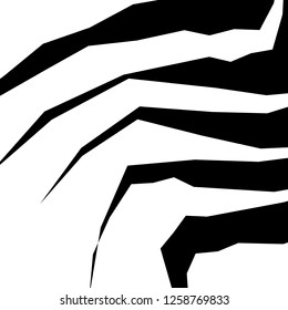Abstract Geometric Simple Zigzag Print, Wave Pattern, Unique Geometric Ethnic Style, Perfect for Site Backgrounds, Wrapping Paper and Fabric Design