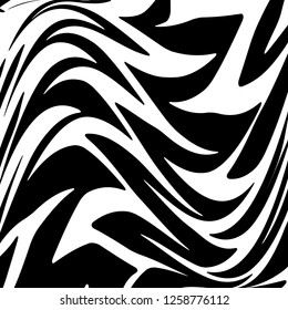 Abstract Geometric Simple Zigzag Print, Wave Pattern, Unique Geometric Ethnic Style, Perfect for Site Backgrounds, Wrapping Paper and Fabric Design