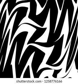 Abstract Geometric Simple Zigzag Print, Wave Pattern, Unique Geometric Ethnic Style, Perfect for Site Backgrounds, Wrapping Paper and Fabric Design