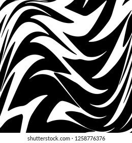 Abstract Geometric Simple Zigzag Print, Wave Pattern, Unique Geometric Ethnic Style, Perfect for Site Backgrounds, Wrapping Paper and Fabric Design