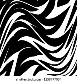Abstract Geometric Simple Zigzag Print, Wave Pattern, Unique Geometric Ethnic Style, Perfect for Site Backgrounds, Wrapping Paper and Fabric Design