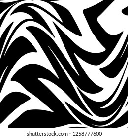 Abstract Geometric Simple Zigzag Print, Wave Pattern, Unique Geometric Ethnic Style, Perfect for Site Backgrounds, Wrapping Paper and Fabric Design