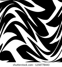 Abstract Geometric Simple Zigzag Print, Wave Pattern, Unique Geometric Ethnic Style, Perfect for Site Backgrounds, Wrapping Paper and Fabric Design
