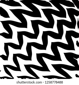 Abstract Geometric Simple Zigzag Print, Wave Pattern, Unique Geometric Ethnic Style, Perfect for Site Backgrounds, Wrapping Paper and Fabric Design