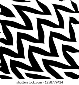 Abstract Geometric Simple Zigzag Print, Wave Pattern, Unique Geometric Ethnic Style, Perfect for Site Backgrounds, Wrapping Paper and Fabric Design