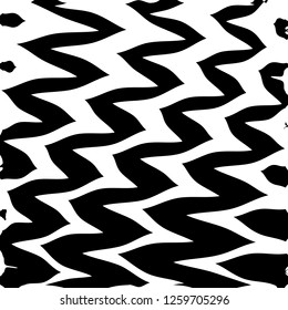 Abstract Geometric Simple Zigzag Print, Wave Pattern, Unique Geometric Ethnic Style, Perfect for Site Backgrounds, Wrapping Paper and Fabric Design