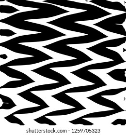 Abstract Geometric Simple Zigzag Print, Wave Pattern, Unique Geometric Ethnic Style, Perfect for Site Backgrounds, Wrapping Paper and Fabric Design