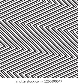 Abstract Geometric Simple Zigzag Print, Wave Pattern, Unique Geometric Ethnic Style, Perfect for Site Backgrounds, Wrapping Paper and Fabric Design