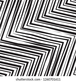Abstract Geometric Simple Zigzag Print, Wave Pattern, Unique Geometric Ethnic Style, Perfect for Site Backgrounds, Wrapping Paper and Fabric Design