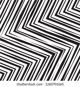 Abstract Geometric Simple Zigzag Print, Wave Pattern, Unique Geometric Ethnic Style, Perfect for Site Backgrounds, Wrapping Paper and Fabric Design