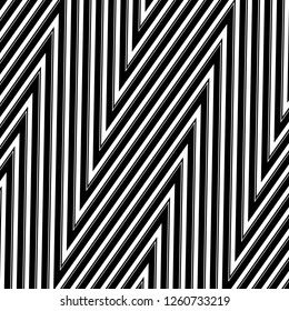 Abstract Geometric Simple Zigzag Print, Wave Pattern, Unique Geometric Ethnic Style, Perfect for Site Backgrounds, Wrapping Paper and Fabric Design
