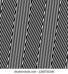 Abstract Geometric Simple Zigzag Print, Wave Pattern, Unique Geometric Ethnic Style, Perfect for Site Backgrounds, Wrapping Paper and Fabric Design
