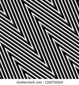 Abstract Geometric Simple Zigzag Print, Wave Pattern, Unique Geometric Ethnic Style, Perfect for Site Backgrounds, Wrapping Paper and Fabric Design
