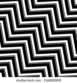 Abstract Geometric Simple Zigzag Print, Wave Pattern, Unique Geometric Ethnic Style, Perfect for Site Backgrounds, Wrapping Paper and Fabric Design
