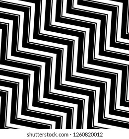 Abstract Geometric Simple Zigzag Print, Wave Pattern, Unique Geometric Ethnic Style, Perfect for Site Backgrounds, Wrapping Paper and Fabric Design
