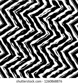 Abstract Geometric Simple Zigzag Print, Wave Pattern, Unique Geometric Ethnic Style, Perfect for Site Backgrounds, Wrapping Paper and Fabric Design