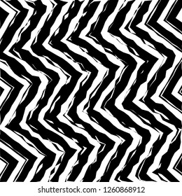 Abstract Geometric Simple Zigzag Print, Wave Pattern, Unique Geometric Ethnic Style, Perfect for Site Backgrounds, Wrapping Paper and Fabric Design
