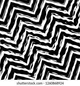 Abstract Geometric Simple Zigzag Print, Wave Pattern, Unique Geometric Ethnic Style, Perfect for Site Backgrounds, Wrapping Paper and Fabric Design