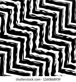 Abstract Geometric Simple Zigzag Print, Wave Pattern, Unique Geometric Ethnic Style, Perfect for Site Backgrounds, Wrapping Paper and Fabric Design