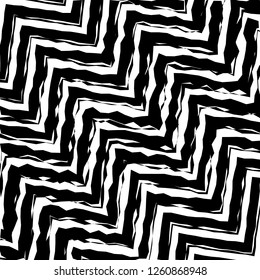 Abstract Geometric Simple Zigzag Print, Wave Pattern, Unique Geometric Ethnic Style, Perfect for Site Backgrounds, Wrapping Paper and Fabric Design