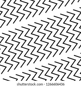 Abstract Geometric Simple Zigzag Print, Wave Pattern, Unique Geometric Ethnic Style, Perfect for Site Backgrounds, Wrapping Paper and Fabric Design
