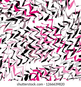 Abstract Geometric Simple Zigzag Print, Wave Pattern, Unique Geometric Ethnic Style, Perfect for Site Backgrounds, Wrapping Paper and Fabric Design