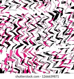 Abstract Geometric Simple Zigzag Print, Wave Pattern, Unique Geometric Ethnic Style, Perfect for Site Backgrounds, Wrapping Paper and Fabric Design