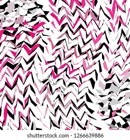 Resumen Impresión geométrica simple de zigzag, patrón de onda, estilo étnico geométrico único, perfecto para fondos de sitio, papel de envolvimiento y diseño de tela